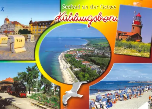AK, Ostseebad Kühlungsborn, fünf Abb., gestaltet, 2008