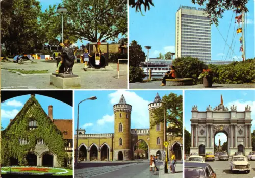 AK, Potsdam, fünf Abb., 1978