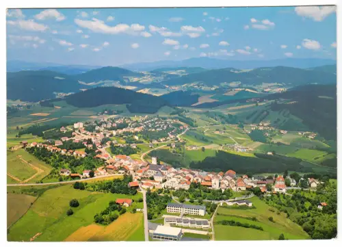 AK, Perlesreut Bayer. Wald, Luftbildansicht, um 1972