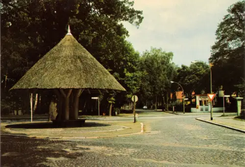 AK, Berlin Frohnau, Oranienburger Chaussee, Am Pilz, um 1968