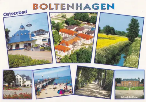 AK, Ostseebad Boltenhagen, sieben Abb., um 2000