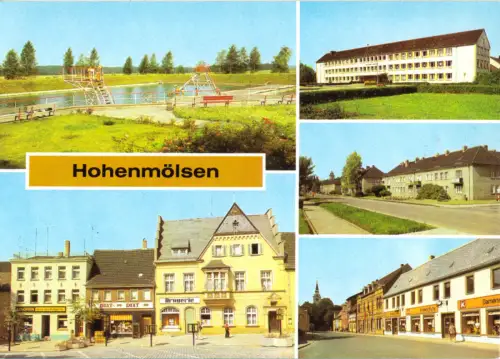 AK, Hohenmölsen, fünf Abb., 1984