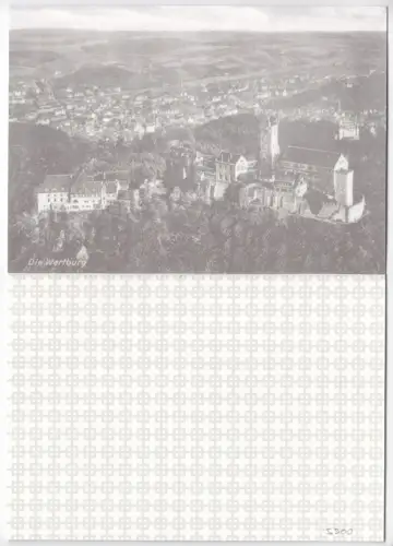 Doppel-AK, Eisenach, Die Wartburg, sechs Abb., um 2000