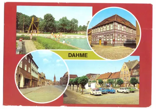 AK, Dahme Mark, vier Abb., 1986