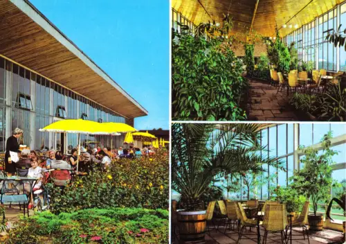AK, Frankfurt Oder, HO-Gaststätte "Wintergarten", drei Abb., 1986