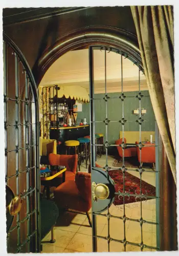 AK, Bad Harzburg, Bodes Hotel, Bar, Version 1, 1969