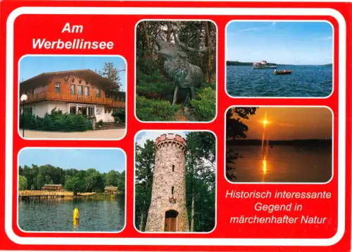 AK, Am Werbellinsee, sechs Abb., 1994