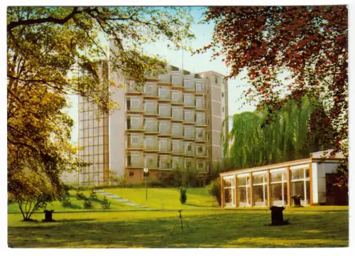 AK, Berlin Wannsee, Klinik Wannsee der BfA, um 1980