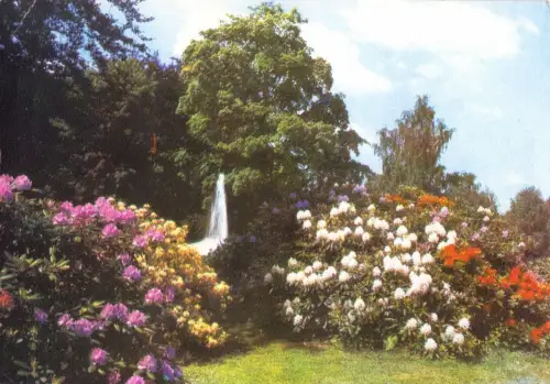AK, Friedrichroda Thür. Wald, Puschkinpark, Version 2, 1971
