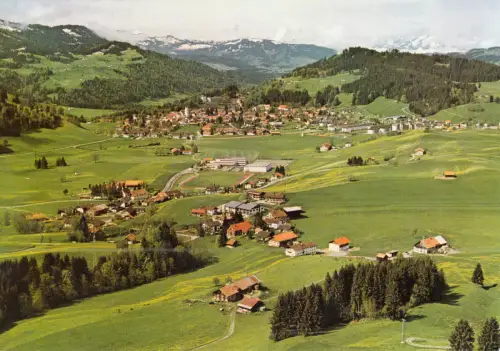 AK, Oberstaufen - Kalzhofen, Luftbildansicht, 1984