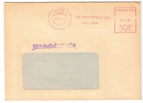 AFS, VEB Energiekombinat Gera, Sitz Jena, o Jena, 6900, 26.8.86