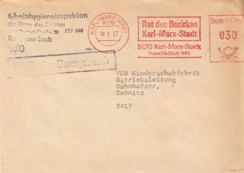 AFS, Rat des Bezirkes Karl-Marx-Stadt ..., o Karl-Marx-Stadt, 9010, 12.1.87