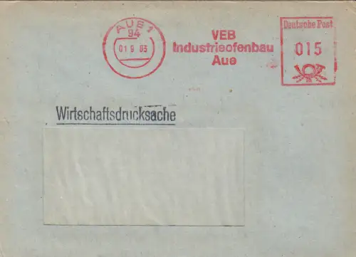 AFS, VEB Industrieofenbau Aue, o Aue 1, 94, 01.9.83