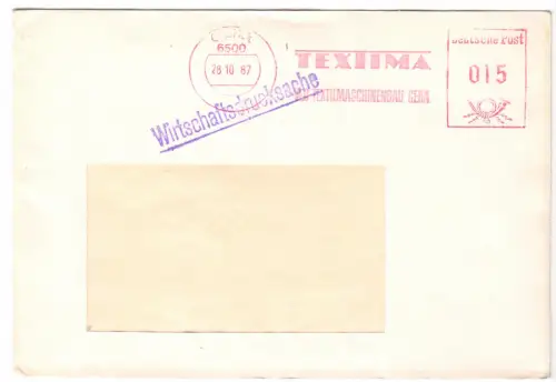 AFS, TEXTIMA, VEB Textilmaschienenbau Gera, o Gera, 6500, 18.10.87