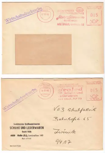 AFS [2], Großhandelsbetrieb Schuhe und Lederwaren, Halle, 4020, o 1980 / 1986