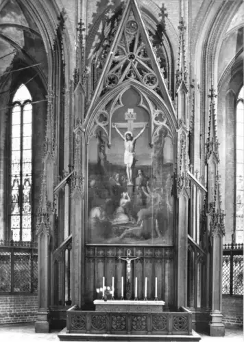 AK, Schwerin, Dom, Hochaltar, 1981