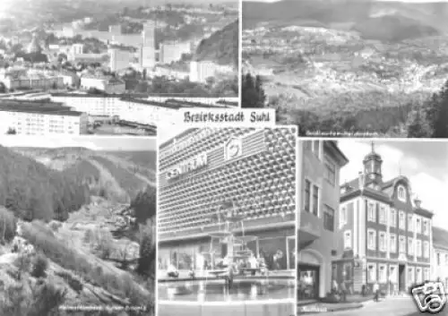 AK, Suhl, fünf Abb., 1980