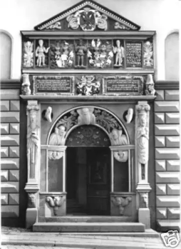 AK, Gera, Rathausportal, 1973