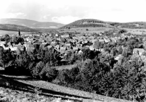 AK, Schalkau Thür. Wald, Teilansicht, 1973
