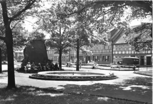 AK, Hasselfelde Harz, Am Markt, 1981