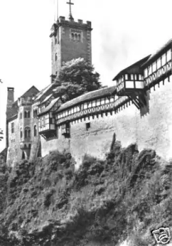 AK, Eisenach, Wartburg von Osten, 1971