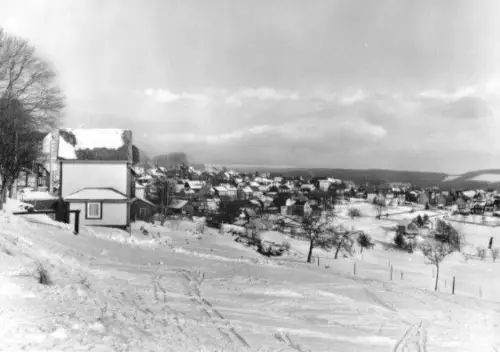 AK, Schnett Kr. Hildburghausen, Teilansicht, 1980