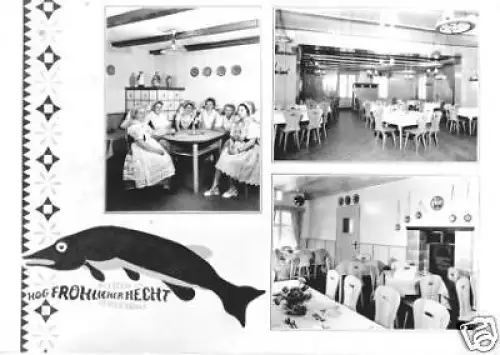 AK, Lehde b. Lübbenau, HOG "Fröhlicher Hecht", 1970