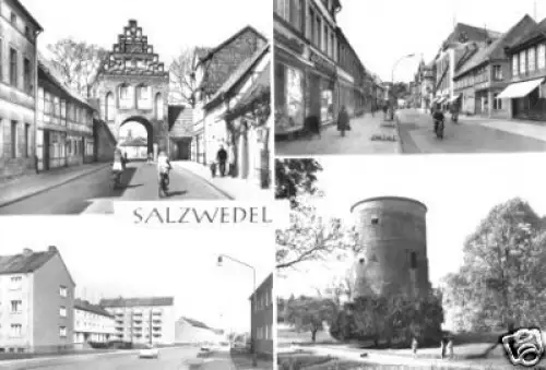 AK, Salzwedel, vier Abb., 1975