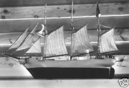 AK, Ostseebad Ahrenshoop, Kirche, Votivschiff, 1988