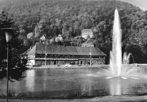 AK, Suhl, Waffenmuseum im ehemaligen Malzhaus, 1972
