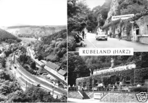 AK, Rübeland Harz, drei Abb., 1978
