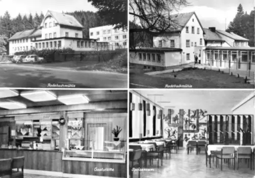 AK, Georgenthal Thür. Wald, Rodebachmühle, 1981