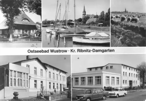 AK, Ostseebad Wustrow, Kr. Ribnitz-Damgarten, fünf Abb., 1984