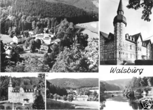 AK, Walsburg Post Eßbach, FDGB-Heim "Marx-Engels", 1979