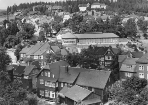 AK, Oberhof Thür. Wald, Teilansicht, 1966