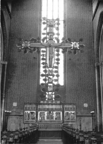 Karte, Bad Doberan, Münster, Innenansicht 1, um 1966