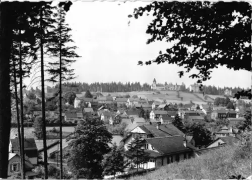 AK, Finsterbergen Thür. Wald, Teilansicht, 1960