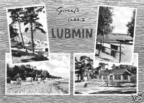 AK, Lubmin, vier Abb., gestaltet, 1962