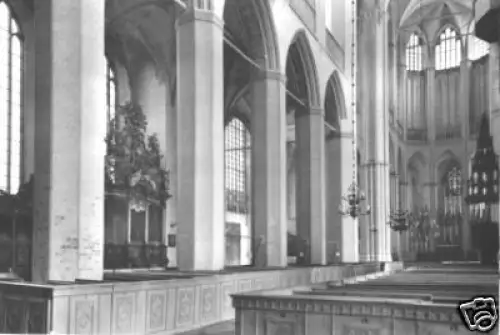 AK, Stralsund, Marienkirche, Innenansicht, 1982