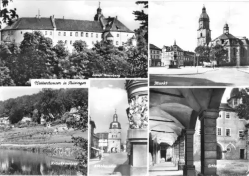 AK, Waltershausen Thür., fünf Abb., 1979