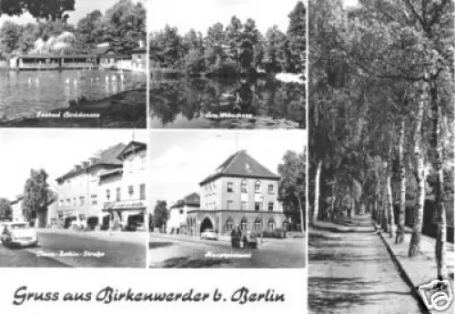 AK, Birkenwerder b. Berlin, fünf Abb., 1969