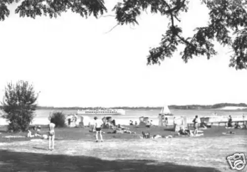 AK, Röbel Müritz, Badeanstalt a.d. Müritz, 1976