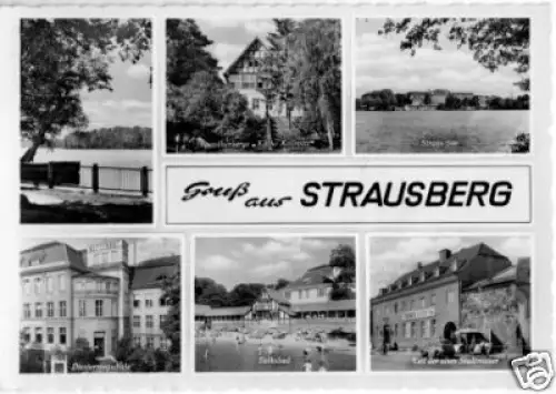 AK, Strausberg, sechs Abb., 1960