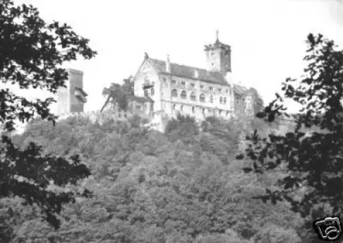 AK, Eisenach, Wartburg von Südost, 1971