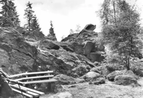 AK, Grünbach Kr. Auerbach Vogtl., Wendelstein, 1980