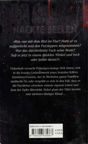 Deflo, Luc; Nackte Seelen; Thriller, 2007