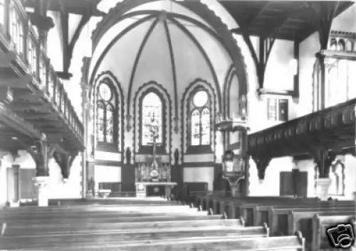 AK, Bad Elster, Trinitatiskirche, Innenansicht, 1984