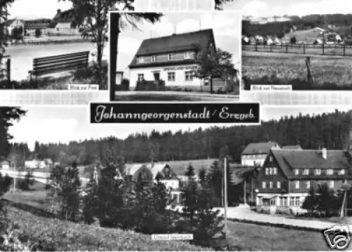 AK, Johanngeorgenstadt Erzgeb., vier Abb., 1980
