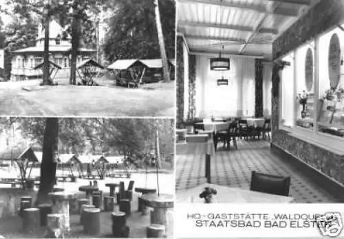 AK, Bad Elster, HOG Waldquelle, drei Abb., 1981