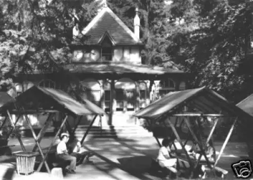 AK, Bad Elster, HO-Café Waldquelle, 1984